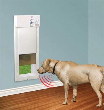 rfid chip dog door|dog door controlled by phone.